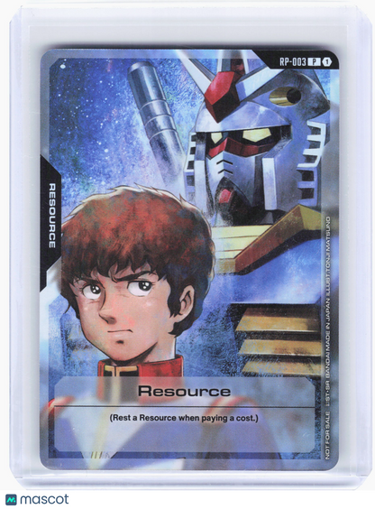 2025 Gundam CG—Resource (Mobile Suit Gundam) #RP-003 Promo Resource Tokens—Foil