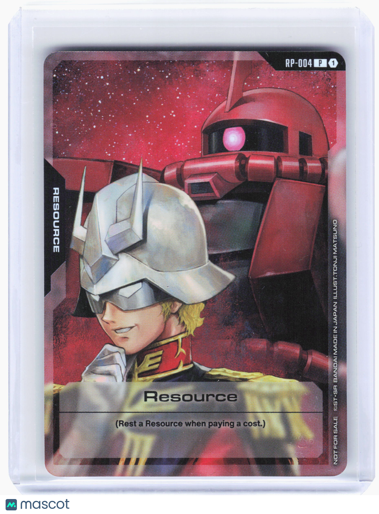 2025 Gundam CG—Resource (Mobile Suit Gundam) #RP-004 Promo Resource Tokens—Foil