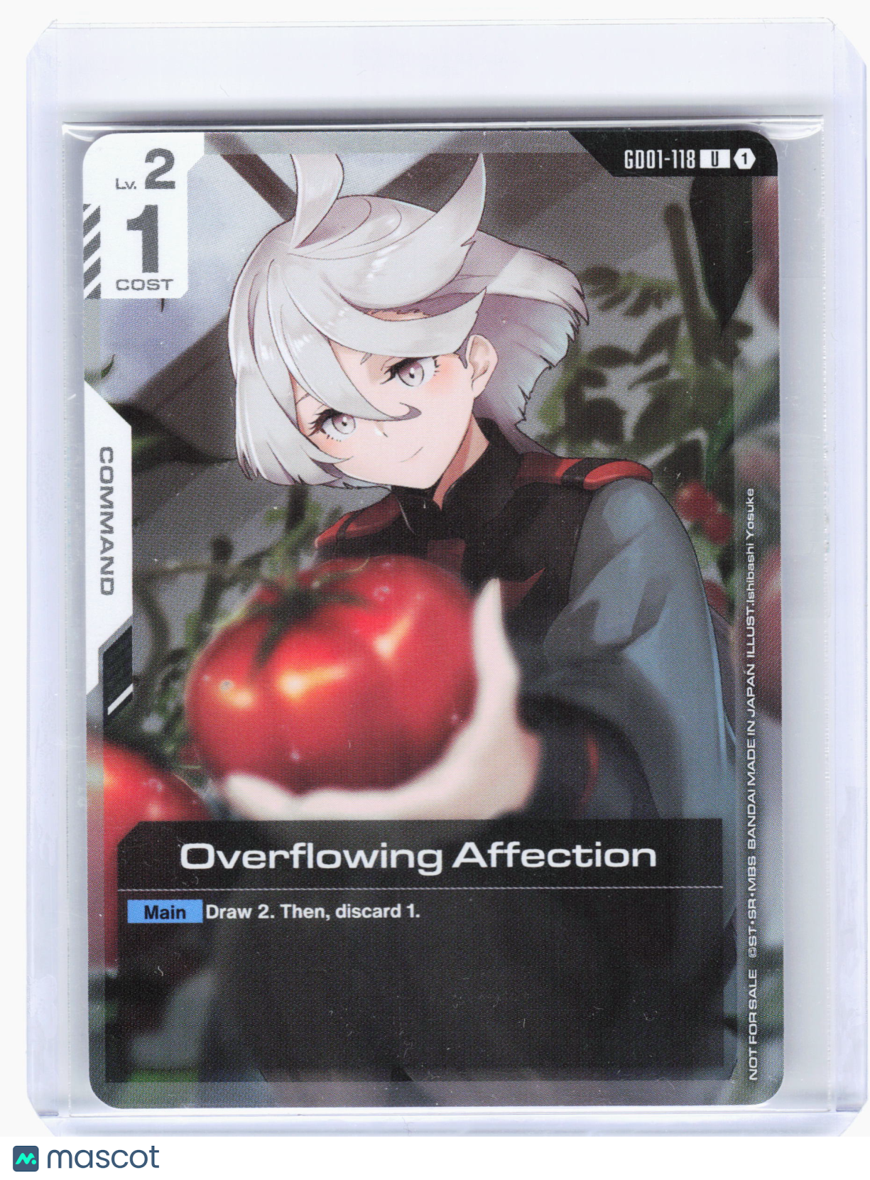 2025 Gundam CG—Overflowing Affection #GD01-118 Gundam Promo Cards—Foil [Sealed]