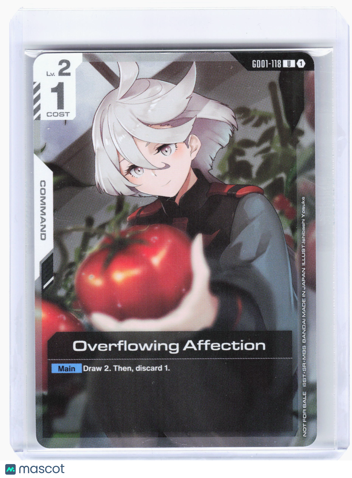 2025 Gundam CG—Overflowing Affection #GD01-118 Gundam Promo Cards—Foil [Sealed]