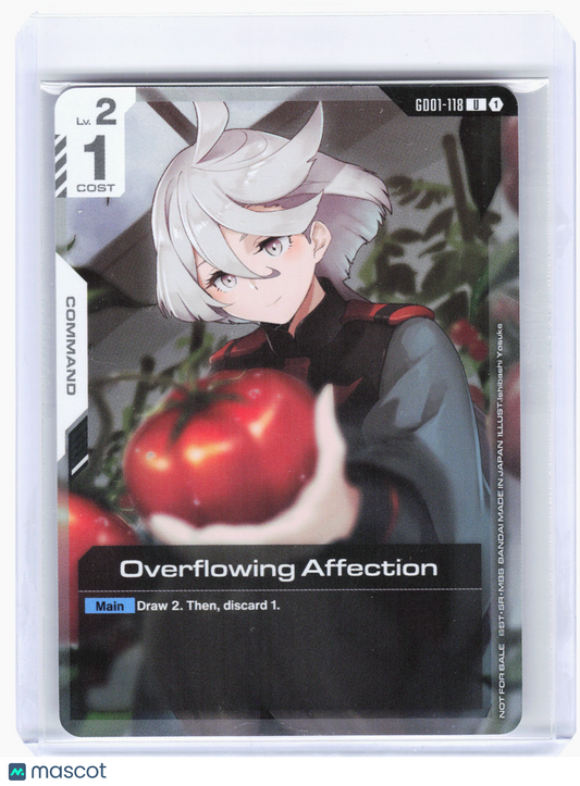 2025 Gundam CG—Overflowing Affection #GD01-118 Gundam Promo Cards—Foil [Sealed]