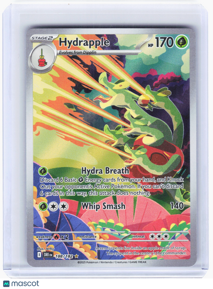 2025 Pokemon—Hydrapple #188/182 Destined Rivals—Illustration Rare Foil