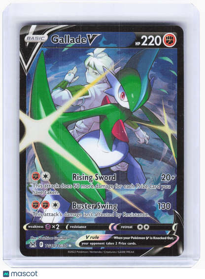 2022 Pokemon—Gallade V #TG19/TG30 Lost Origin: Trainer Gallery—Ultra Rare Holo