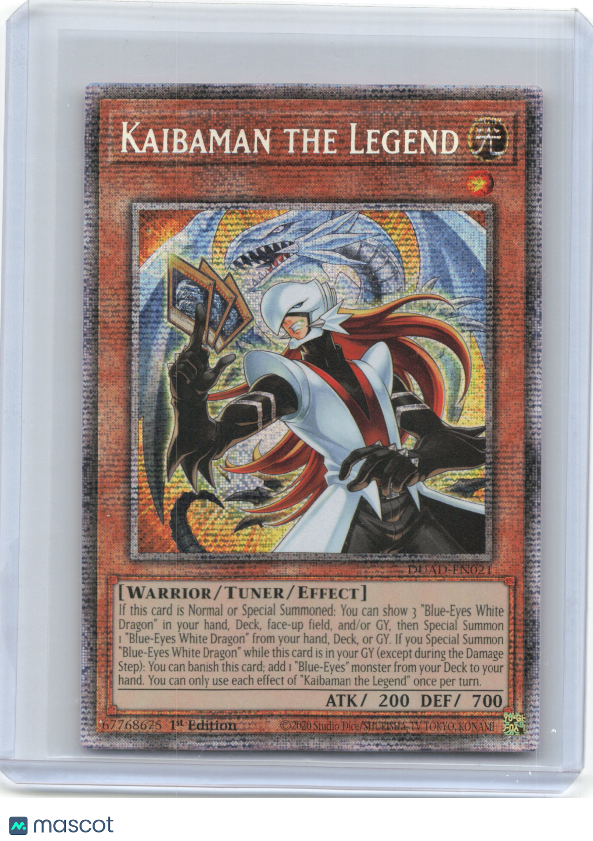 2025 YuGiOh!—Kaibaman The Legend #DUAD-EN021 Duelist's Advance—Starlight Rare