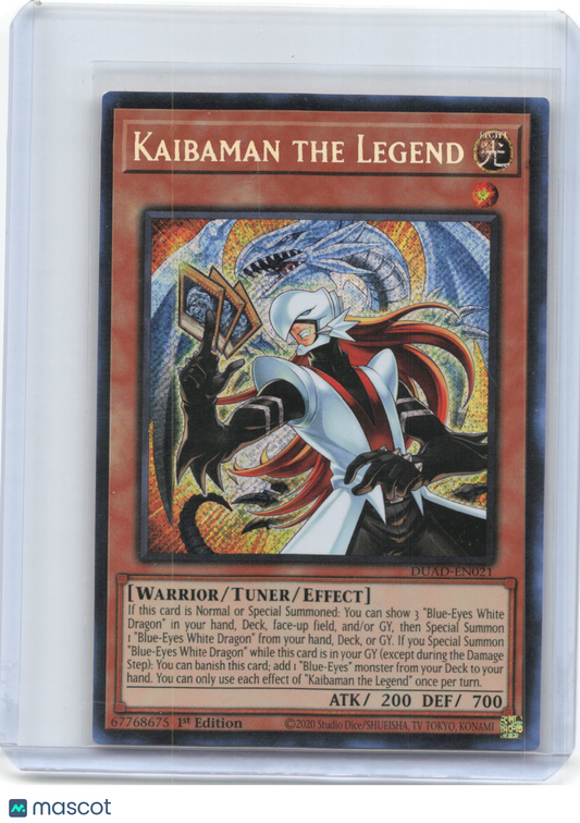 2025 YuGiOh! TCG—Kaibaman the Legend #DUAD-EN021 Duelist's Advance—SR 1st Ed