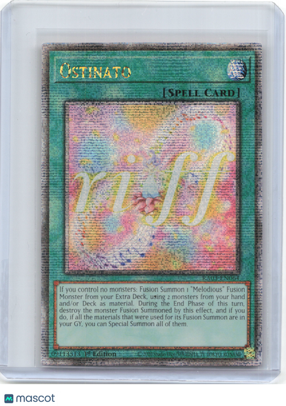 2024 YuGiOh!—Ostinato #RA03-EN064 Quarter Century Bonanza—QCR 1st Ed