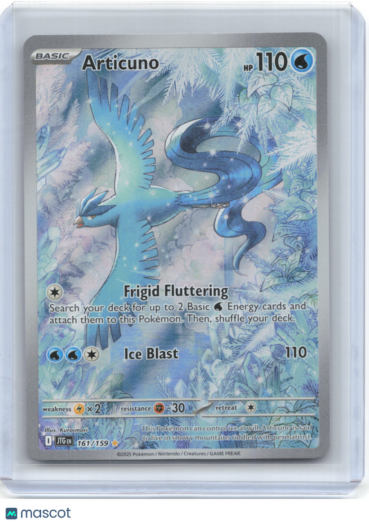 2025 Pokemon—Articuno #161/159 Scarlet & Violet: Journey Together—IR