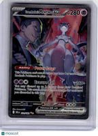 2025 Pokemon—Team Rocket's Mewtwo ex #231 Destined Rivals—SIR Holo