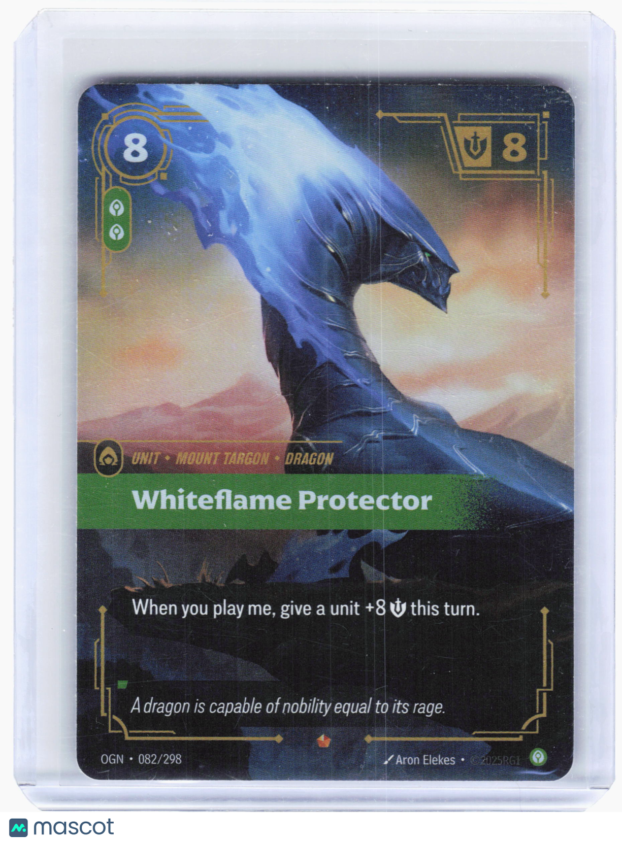 2025 Riftbound—Whiteflame Protector #082/298 Origins—Epic Foil