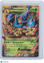 2014 Pokemon—M Heracross EX #112/111 Furious Fists—Secret Rare Holo