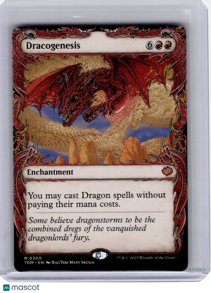 2025 Magic: The Gathering—Dracogenesis #300 Tarkir: Dragonstorm—Mythic Non-Foil