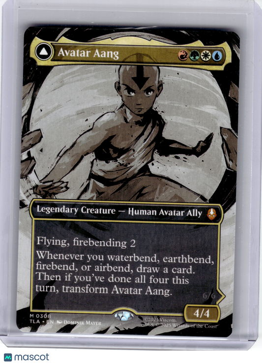 2023 MagicTCG—Avatar Aang 308 Avatar: The Last Airbender—M Non-Foil (Borderless)