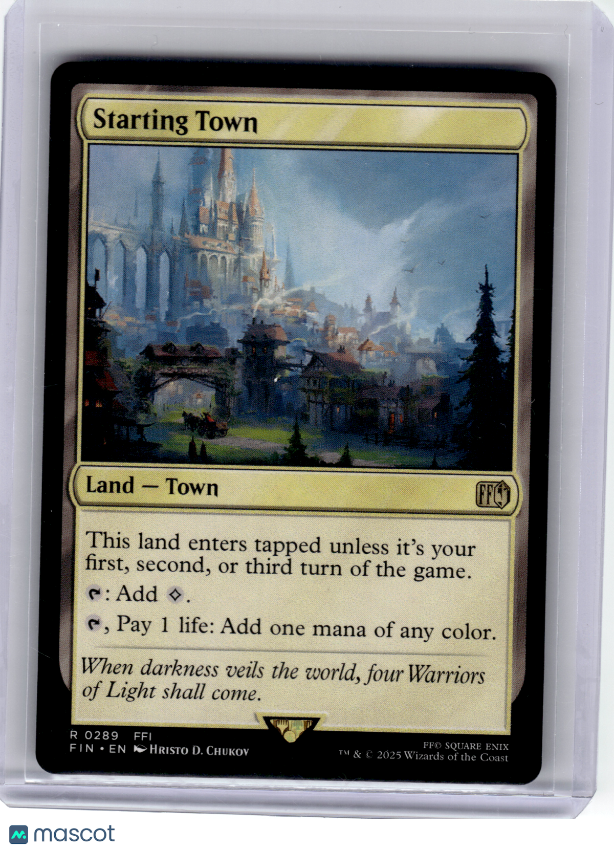 2025 Magic: The Gathering—Starting Town #289 Final Fantasy—Rare Non-Foil