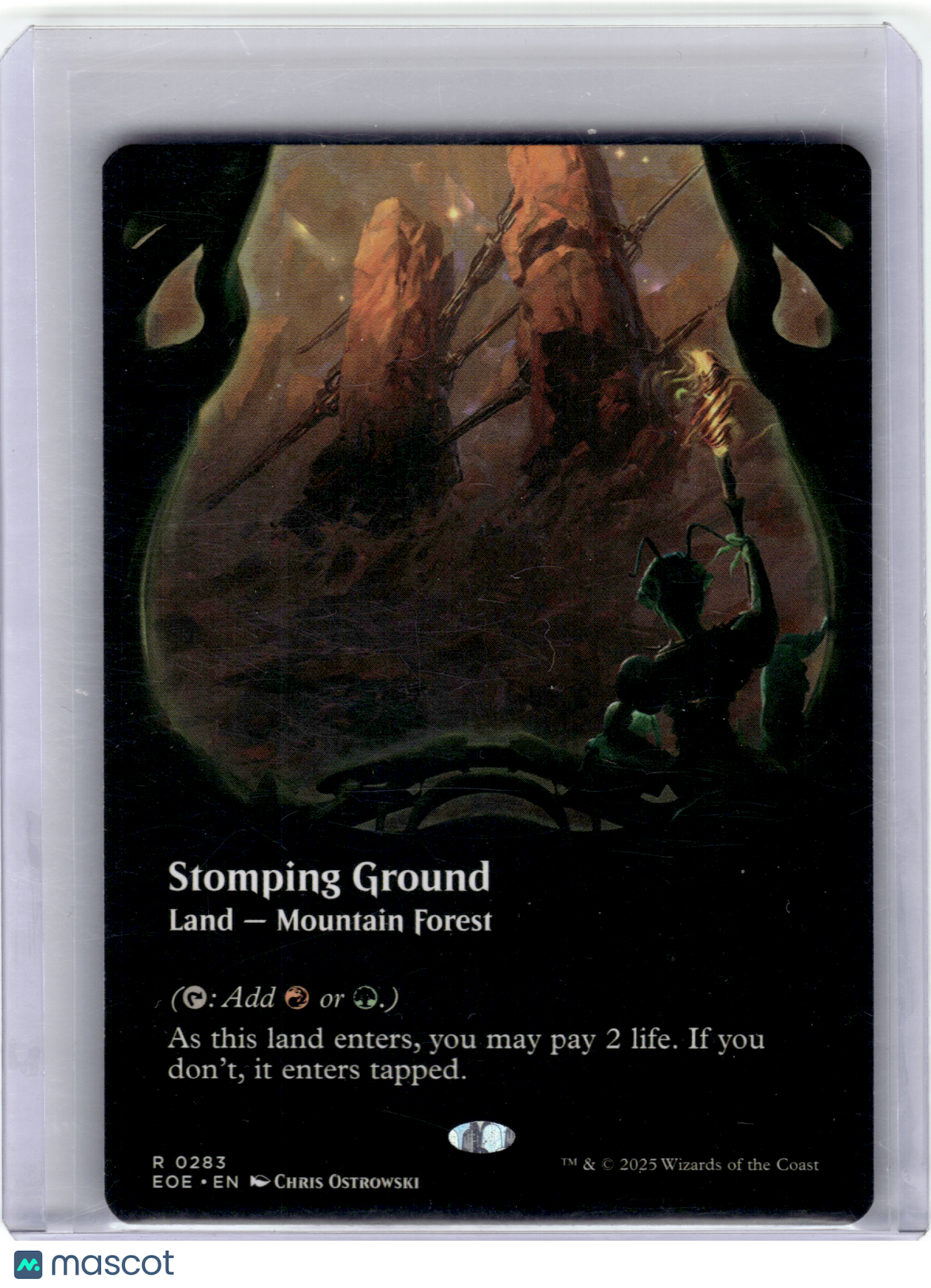 2025 MagicTCG—Stomping Ground #283 Edge of Eternities—Rare Non-Foil (Borderless)
