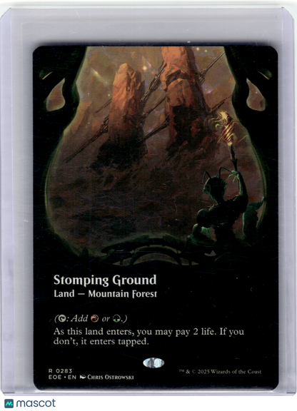 2025 MagicTCG—Stomping Ground #283 Edge of Eternities—Rare Non-Foil (Borderless)