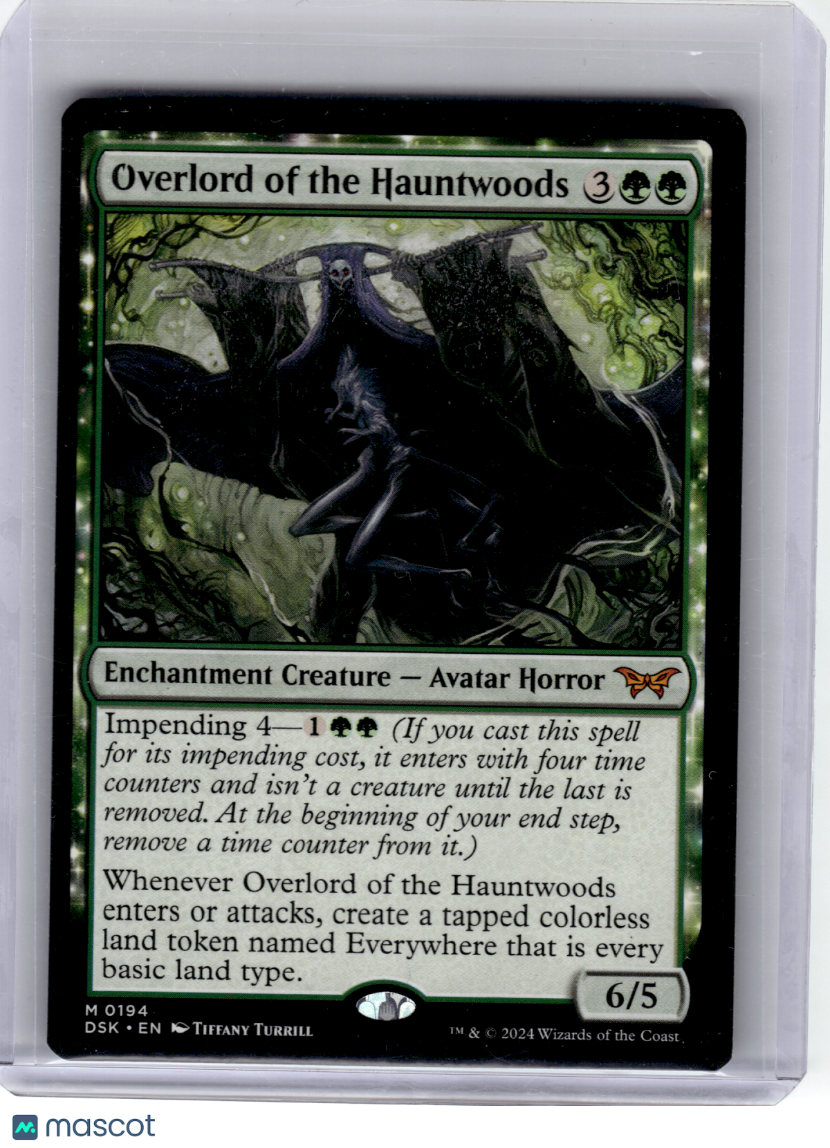 2024 Magic: The Gathering—Overlord of the Hauntwoods #194 DSK—Mythic Non-Foil
