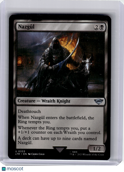 2023 Magic: The Gathering—Nazgûl #333 LTR—Uncommon Non-Foil