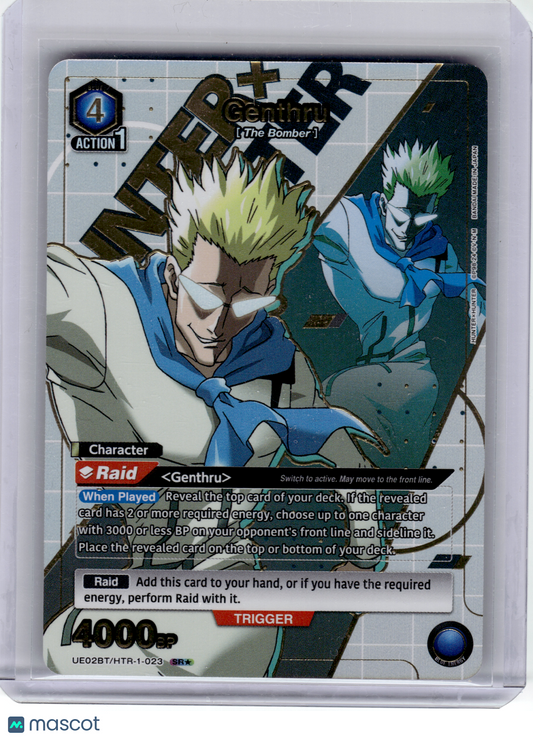 2024 Union Arena—Genthru #UE02BT/HTR-1-023 HUNTER X HUNTER—Super Rare Foil