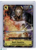 2025 One Piece—Basil Hawkins #OP10-109 The Best Vol. 2 (Premium)—Rare Alt Art
