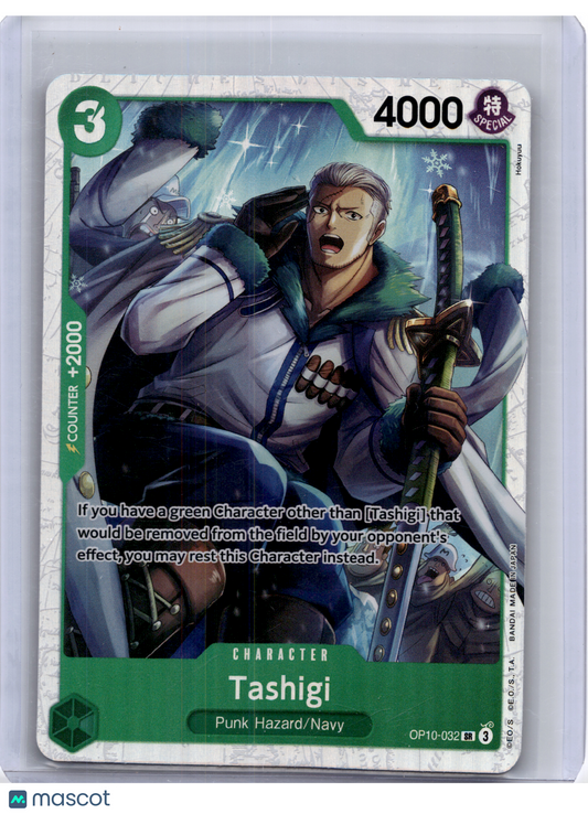 2025 One Piece—Tashigi #OP10-032 Royal Blood—Super Rare Foil