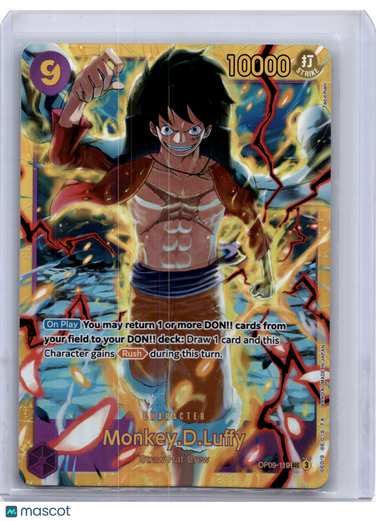 2024 One Piece—Monkey.D.Luffy #OP09-119 Emperors in the New World—Secret Rare