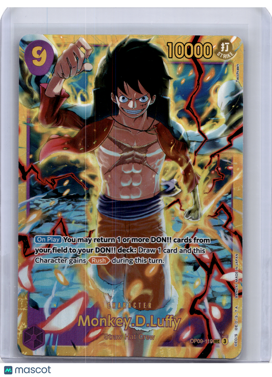 2024 One Piece—Monkey.D.Luffy #OP10-119 Emperors in the New World—Secret Rare