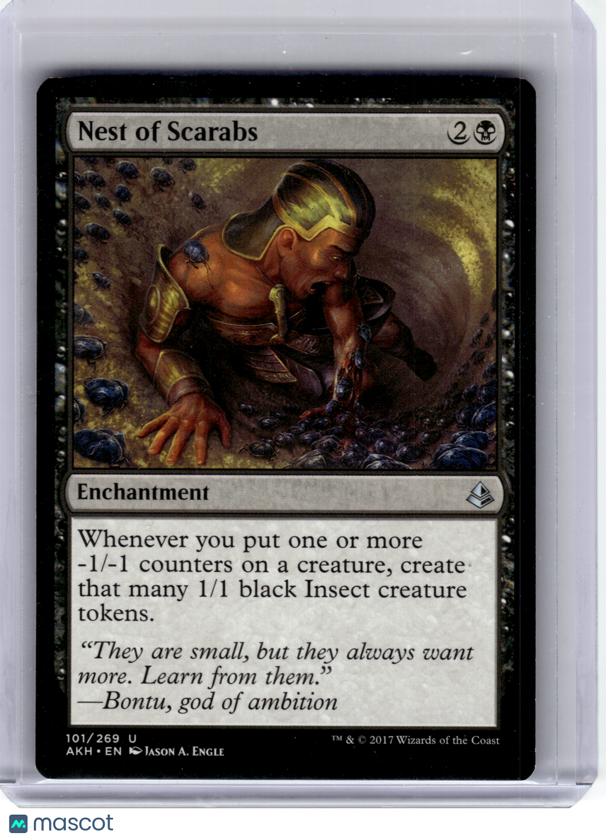 2017 Magic: The Gathering—Nest of Scarabs #101 Amonkhet—Uncommon Non-Foil
