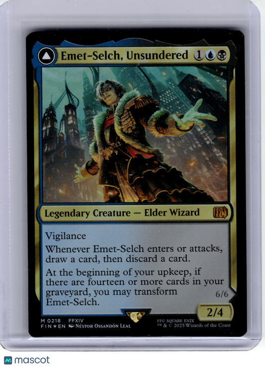 2025 Magic: The Gathering—Emet/Hades #0218 Final Fantasy—M Foil (Double Sided)