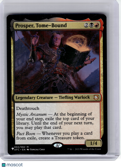 2021 Magic: The Gathering—Prosper, Tome-Bound #002 LIST—M Non-Foil (Reprint)