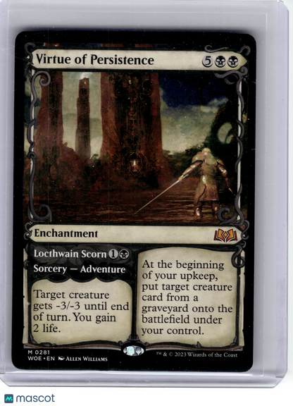 2023 Magic: The Gathering—Virtue of Persistence #0281 WOE—Mythic Non-Foil