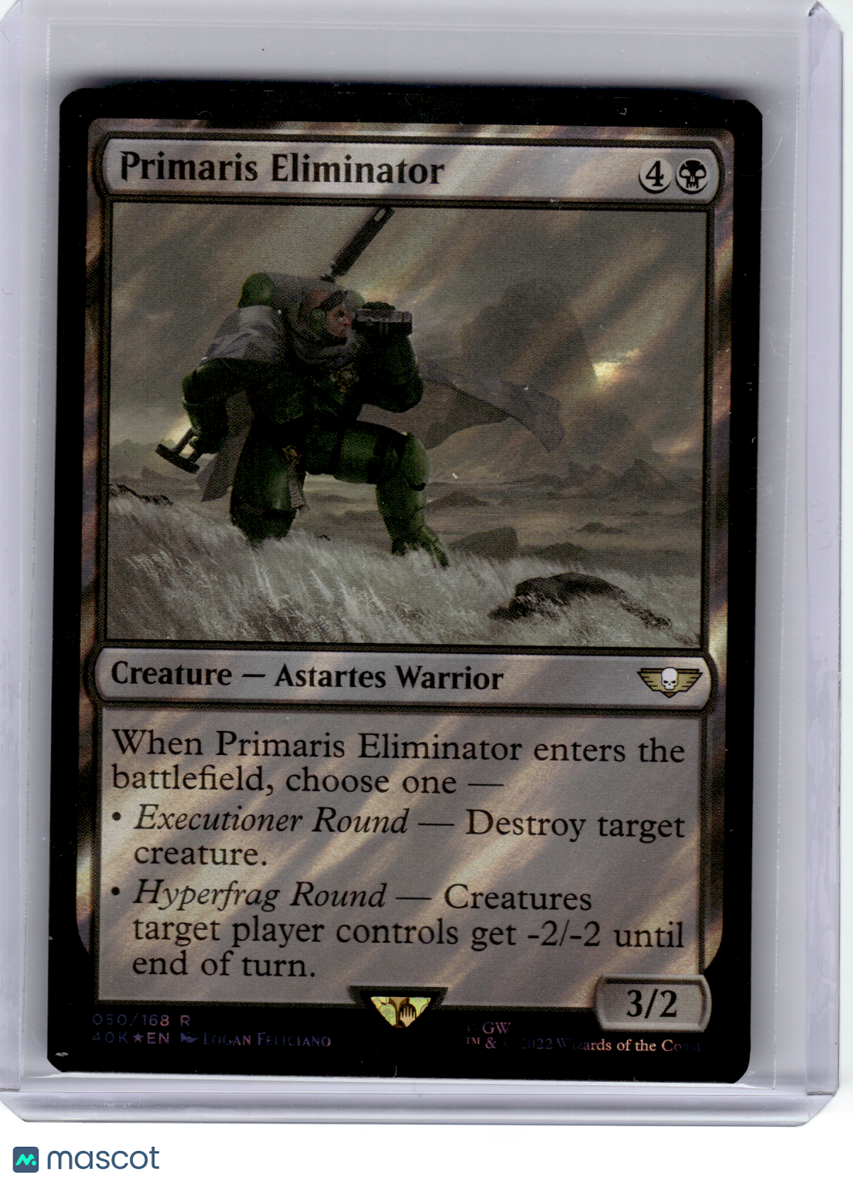2022 Magic: The Gathering—Primaris Eliminator #050 Warhammer 40k—Rare Surge Foil