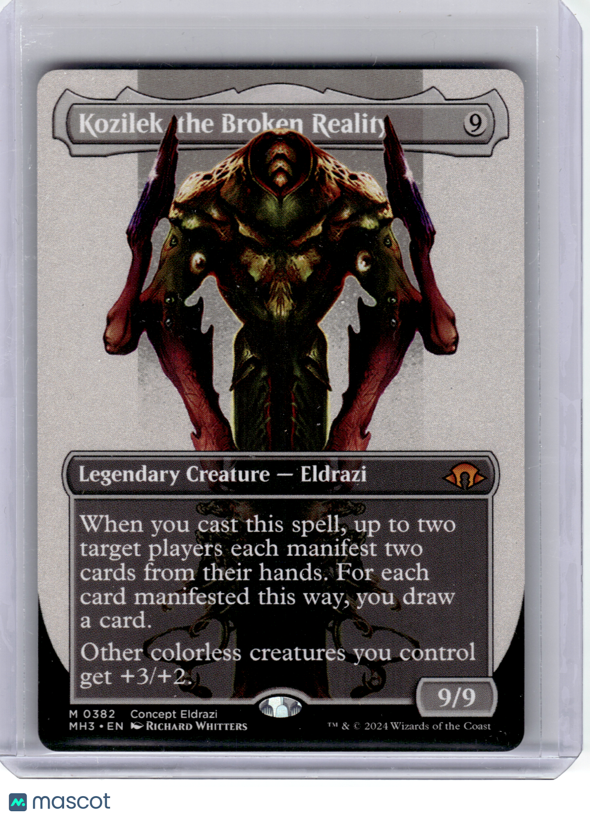 2024 Magictg—Kozilek, the Broken Reality #0382 MH3—Mythic Non-Foil (Borderless)