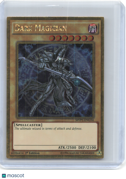 2017 Yu-Gi-Oh!—Dark Magician #MVP1-ENG54—Gold Rare Foil 1st Edition