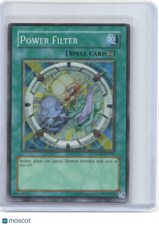 2008 YuGiOh!—Power Filter #TDGS-EN058 The Duelist Genesis—Super Rare Foil