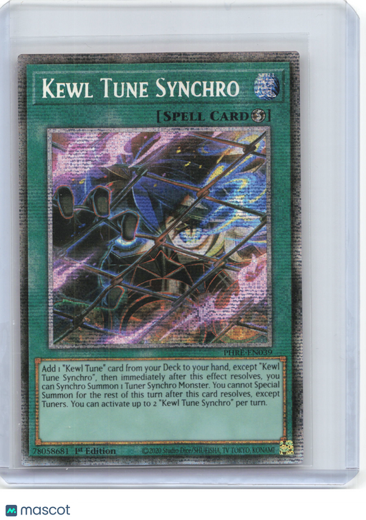 2025 YuGiOh!—Kewl Tune Synchro #PHRE-EN039—Starlight Rare Foil 1st Edition