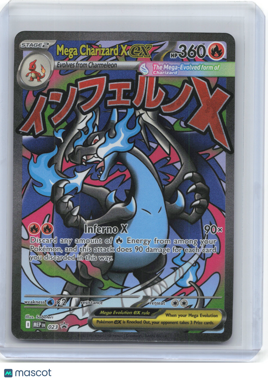 2025 Pokemon—Mega Charizard X ex #MEP 023 Mega Evolution Promo Cards