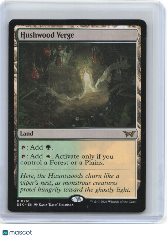 2024 —Hushwood Verge #261 Magic: The Gathering Duskmourn: House of Horror