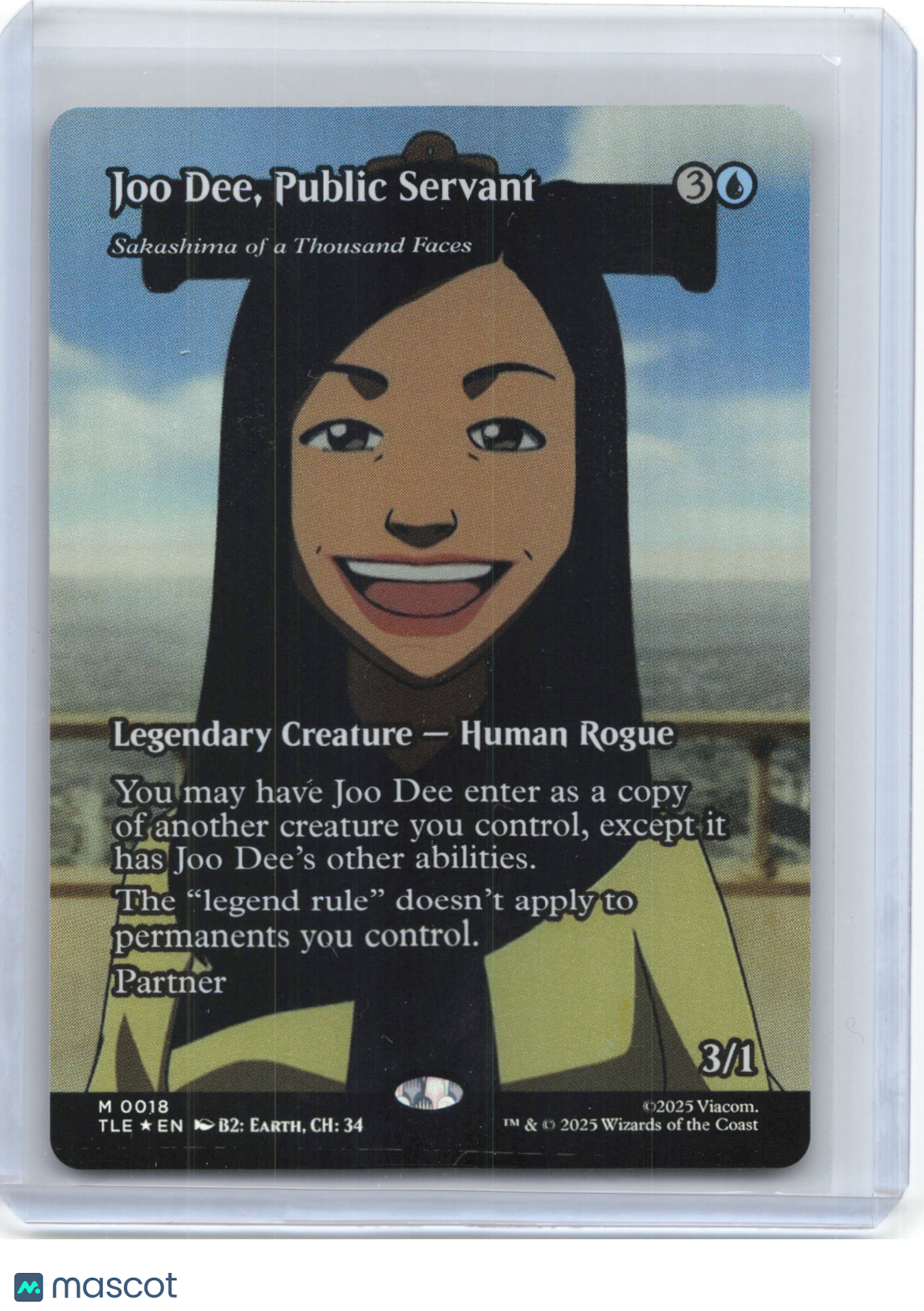 2025 Magic: The Gathering—Joo Dee, Public Servant #18 ATLA: Eternal-Legal— Foil