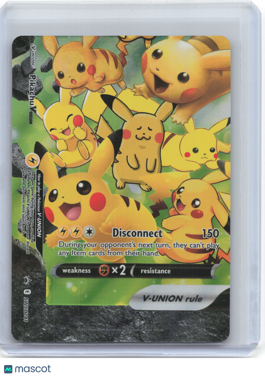 2021 Pokemon—Pikachu V-Union #SWSH141 Sword & Shield Promo Cards—Foil
