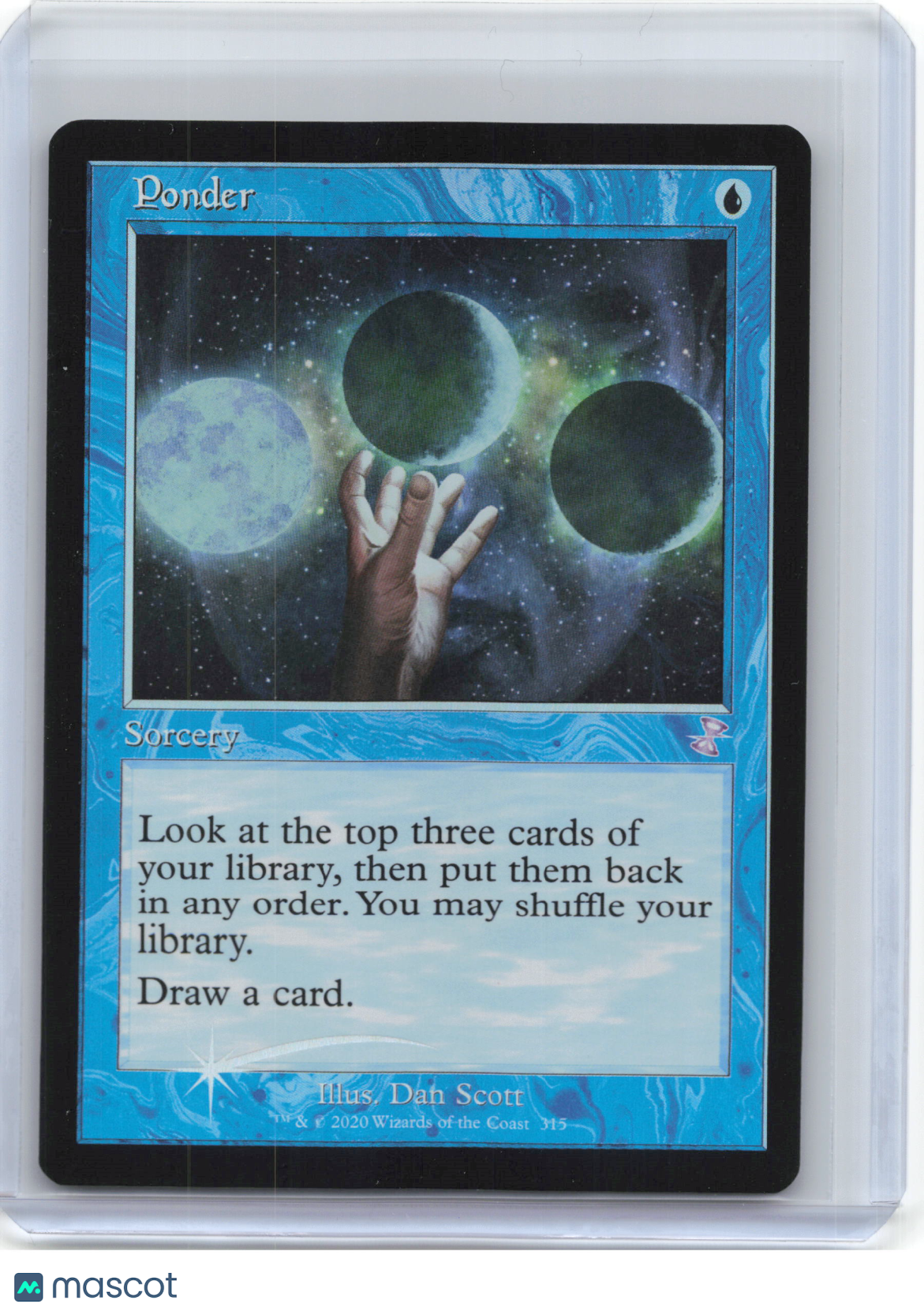 2021 Magic: The Gathering—Ponder #315 MTG: Time Spiral: Remastered—Foil