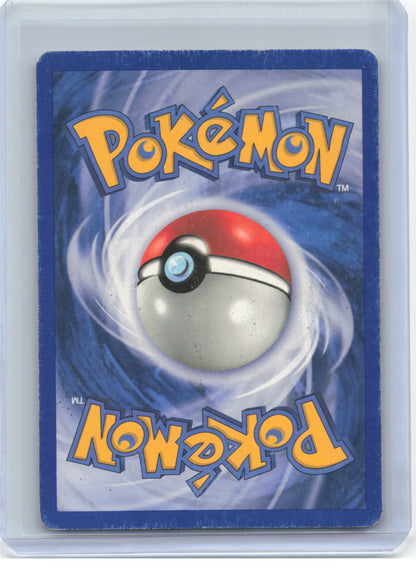 2003 Pokemon—Hitmonchan ex #98/109 Ruby & Sapphire—Ultra Rare Holo (Damaged)