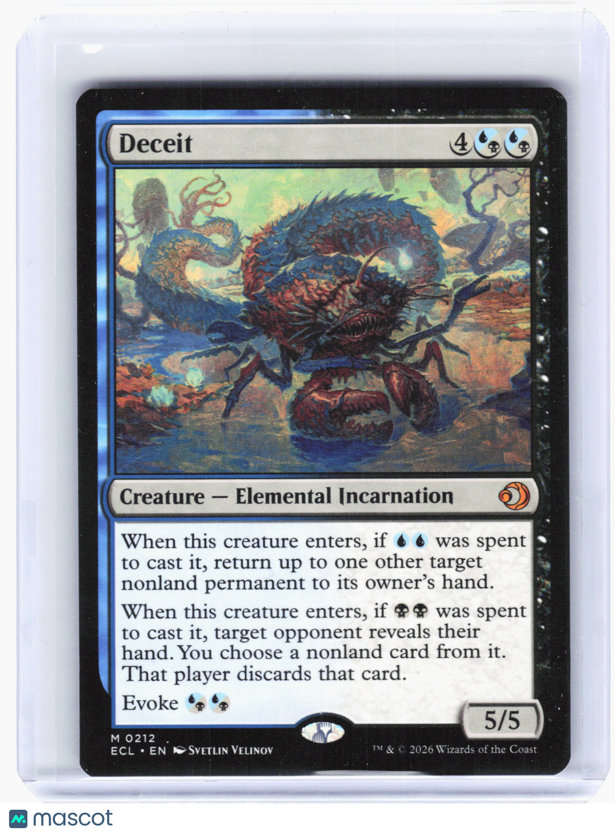 2026 Magic: The Gathering—Deceit #0212 Lorwyn Eclipsed (ECL)—Mythic Nonfoil