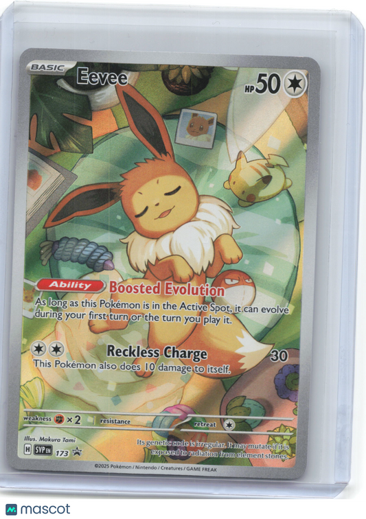 2025 Pokemon—Eevee #SVP EN 173 Scarlet & Violet Promo Cards—Black Star Promo