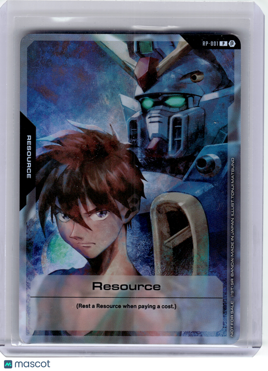 2024 Gundam Card Game—Resource #RP-001 Mobile Suit Gundam Wing(RP)—Promo Foil