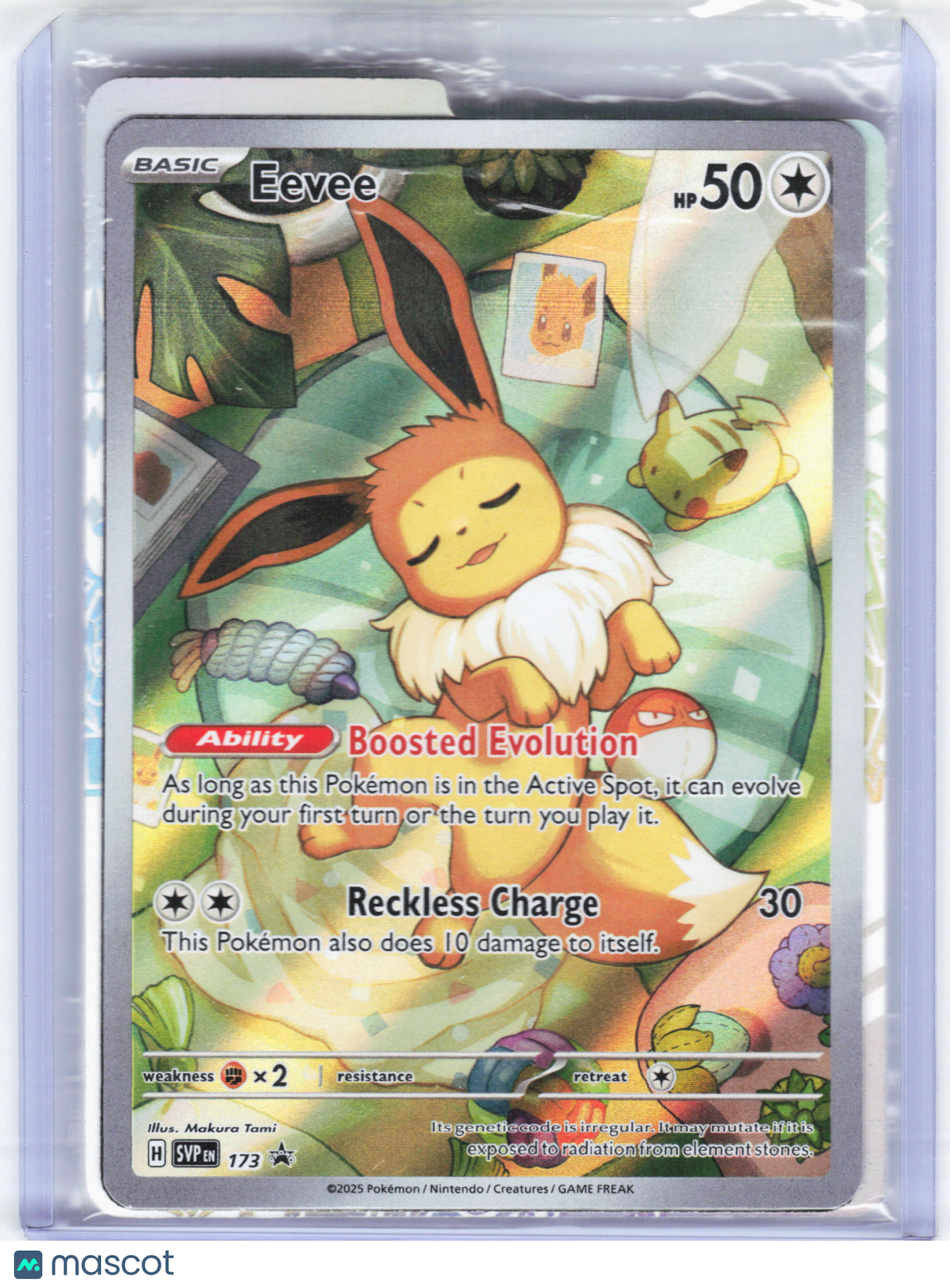 2025 Pokemon—Eevee #173 Scarlet & Violet—Black Star Promo Holo [Sealed]