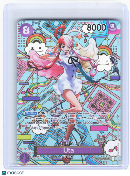 2023 One Piece—Uta #OP02-120 Awakening of the New Era—Special Rare Foil
