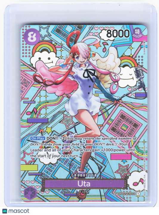 2023 One Piece—Uta #OP02-120 Awakening of the New Era—Special Rare Foil