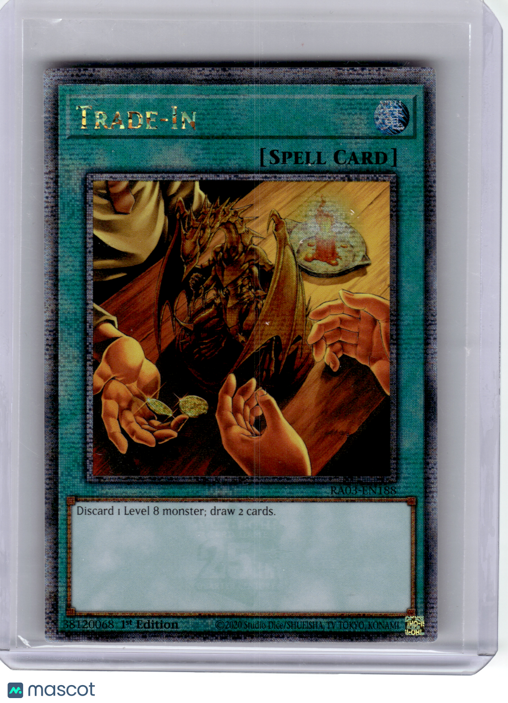 2020 YuGiOh!—Trade-In RA03-EN188 Quarter Century Bonanza—QSCR Foil (1st Edition)
