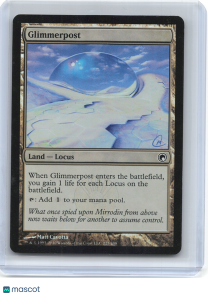 2010 Magic: The Gathering—Glimmerpost #227 Scars of Mirrodin—Common Foil