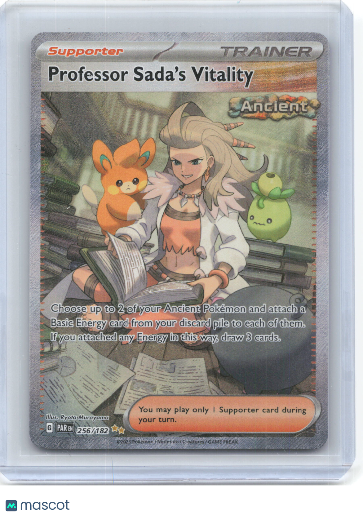 2023 Pokemon—Professor Sada's Vitality #256/182 Paradox Rift—SIR Holo
